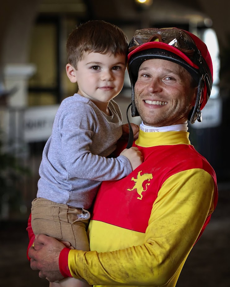 "It's a Family Affair" (Del Mar Thoroughbred Club, Del Mar, CA - September 11, 2022), photograph by Gary Schwartzwald 