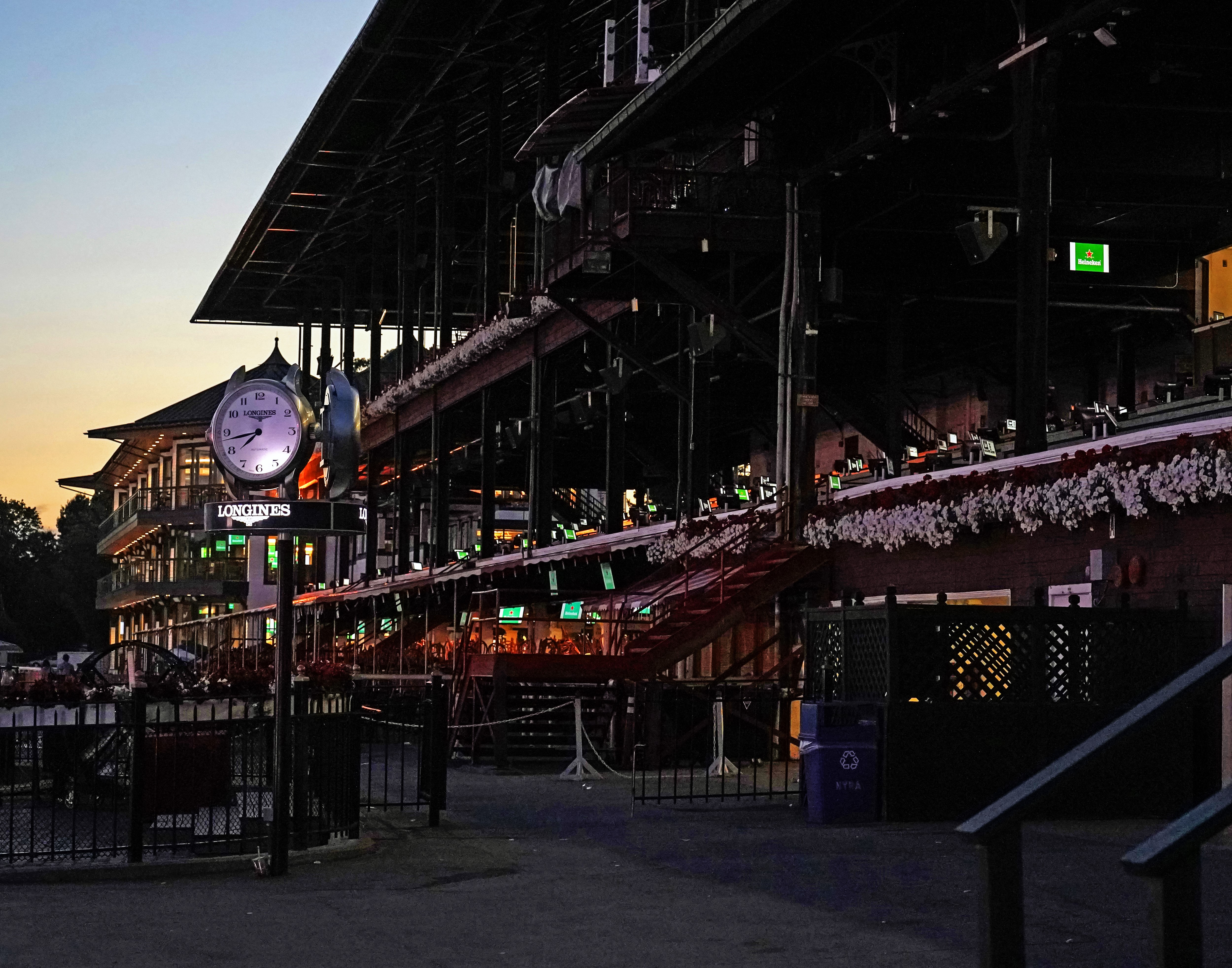 "Until Next July" (Saratoga Race Course, Saratoga Springs, NY - September 5, 2022), photograph by Dan Heary