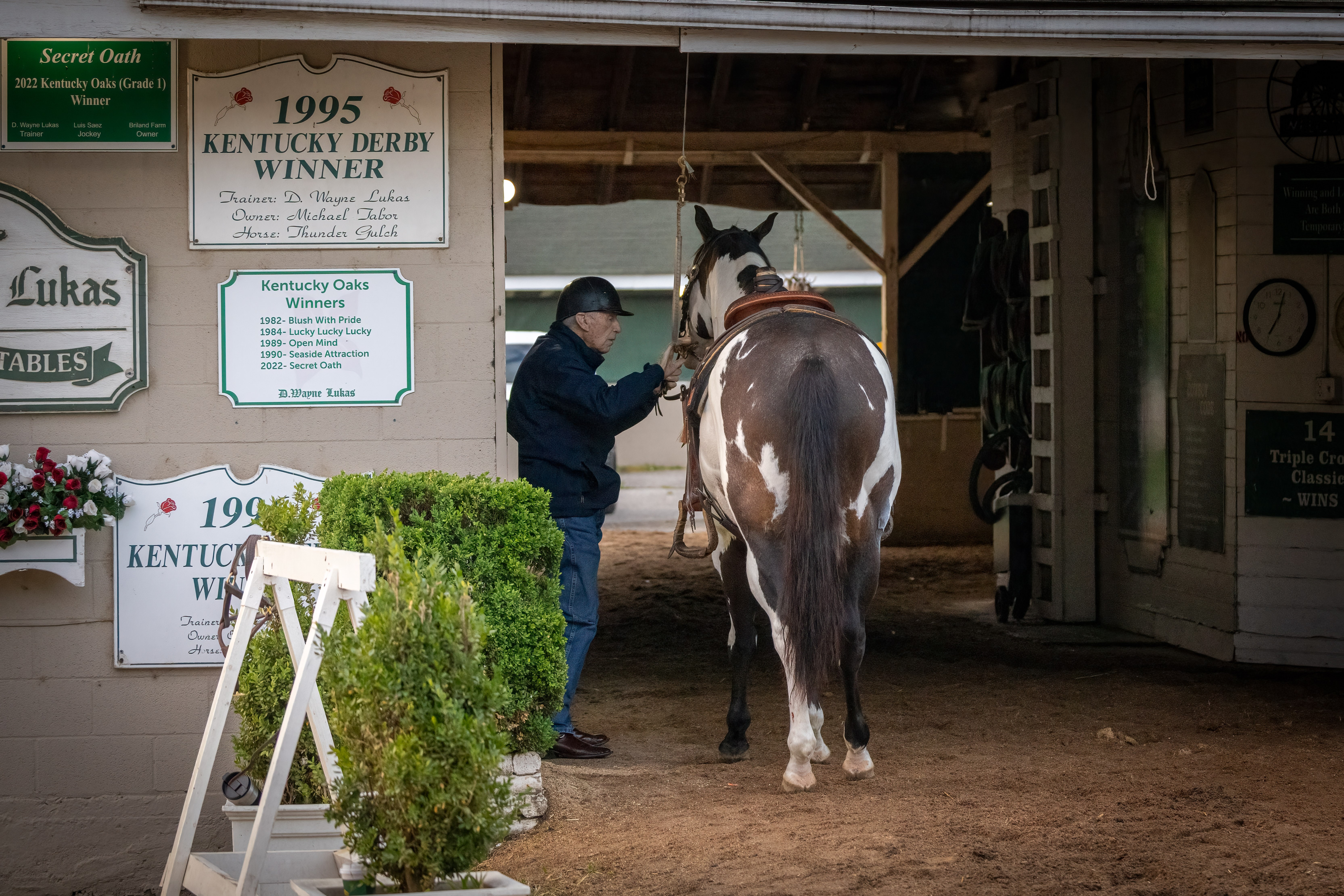 "End of the Morning Ride" by "Christine Hayden"