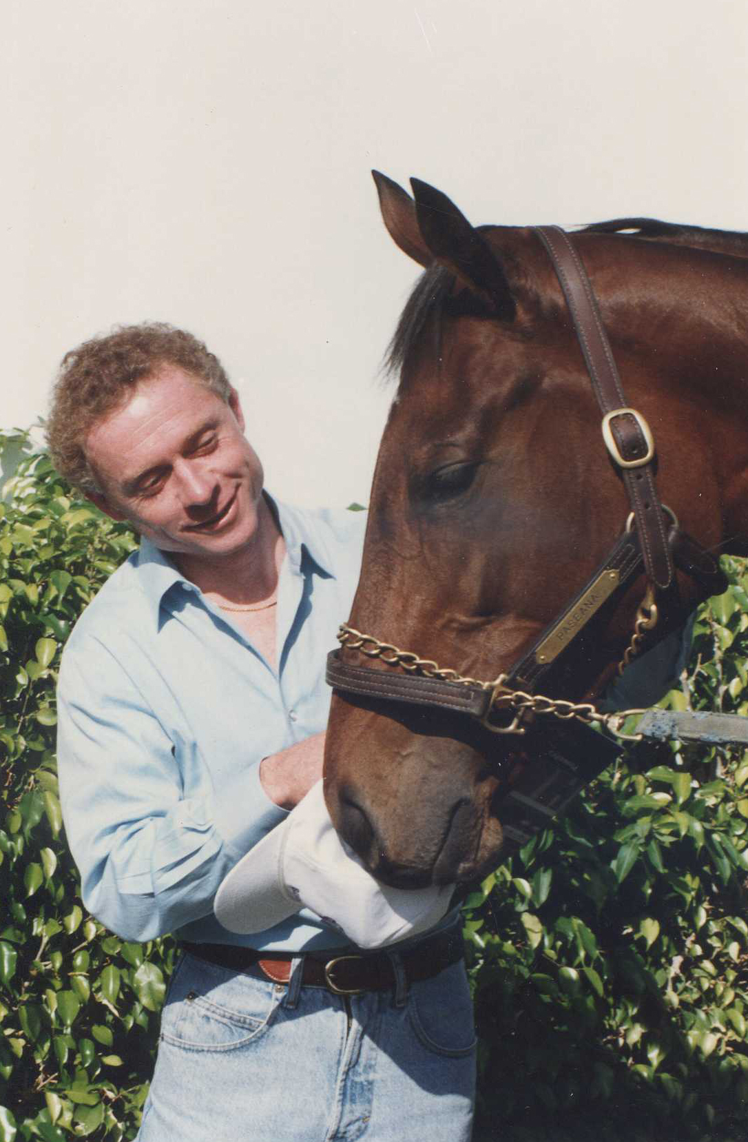 Paseana with jockey Chris McCarron at Gulfstream Park, October 1992 (Barbara D. Livingston/Museum Collection)