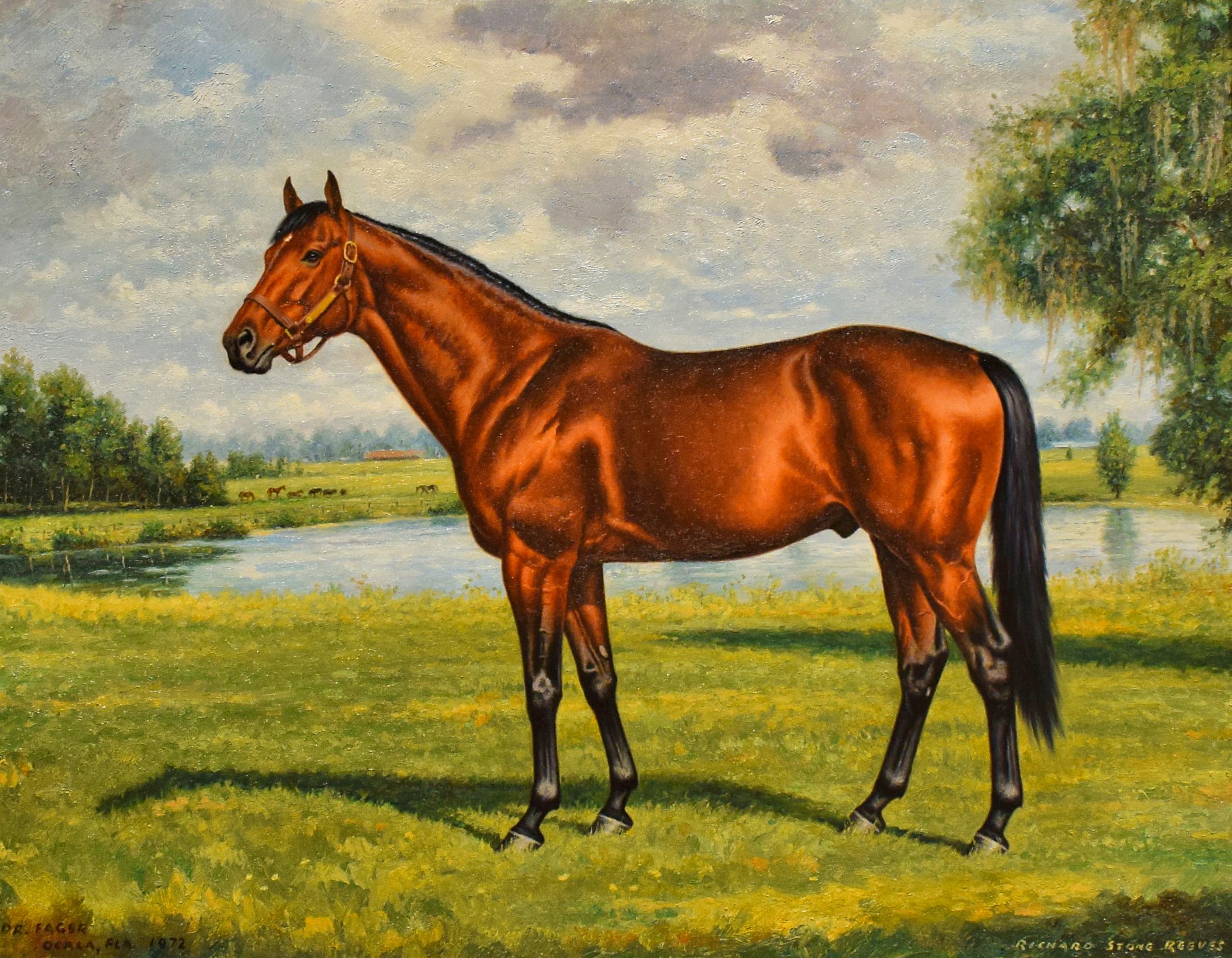 Portrait of Dr. Fager by Richard Stone Reeves, 1972 (Museum Collection)