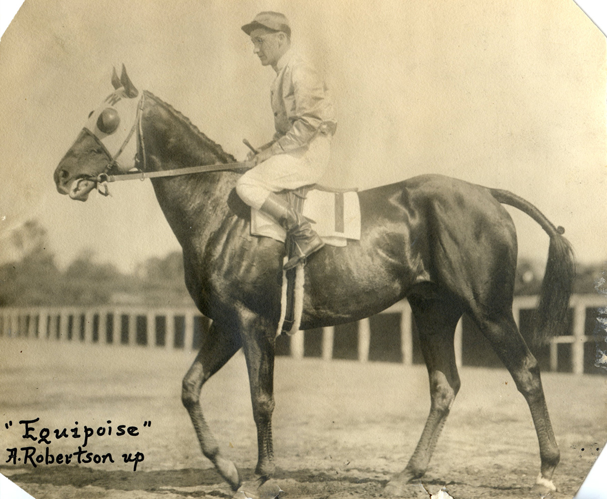 Equipoise with Alfred Robertson up (C.C. Cook/Museum Collection)