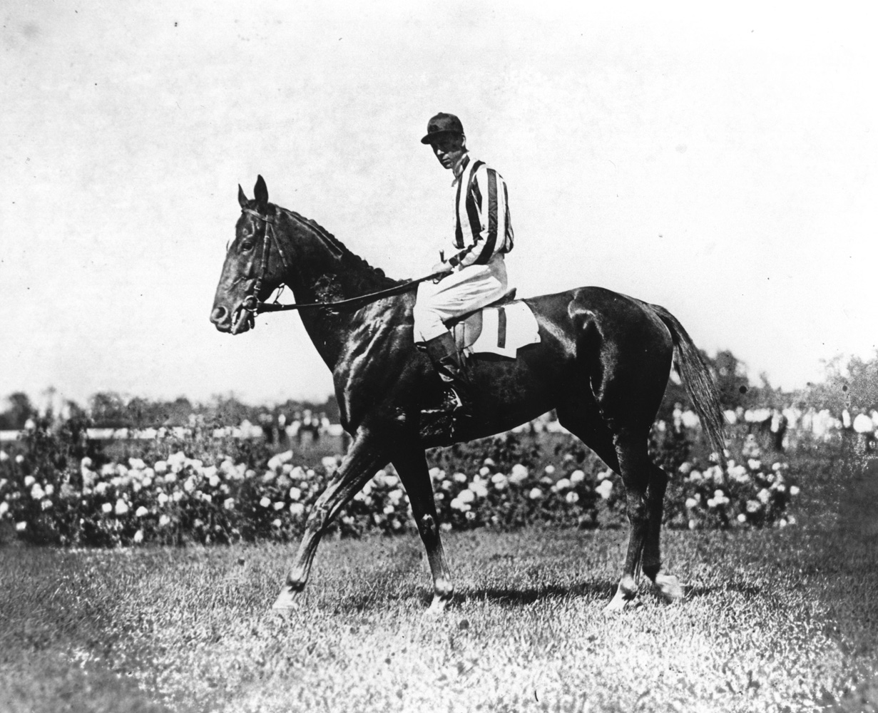 Fairmount with J. Dallett Byers up (Keeneland Library Cook Collection/Museum Collection)