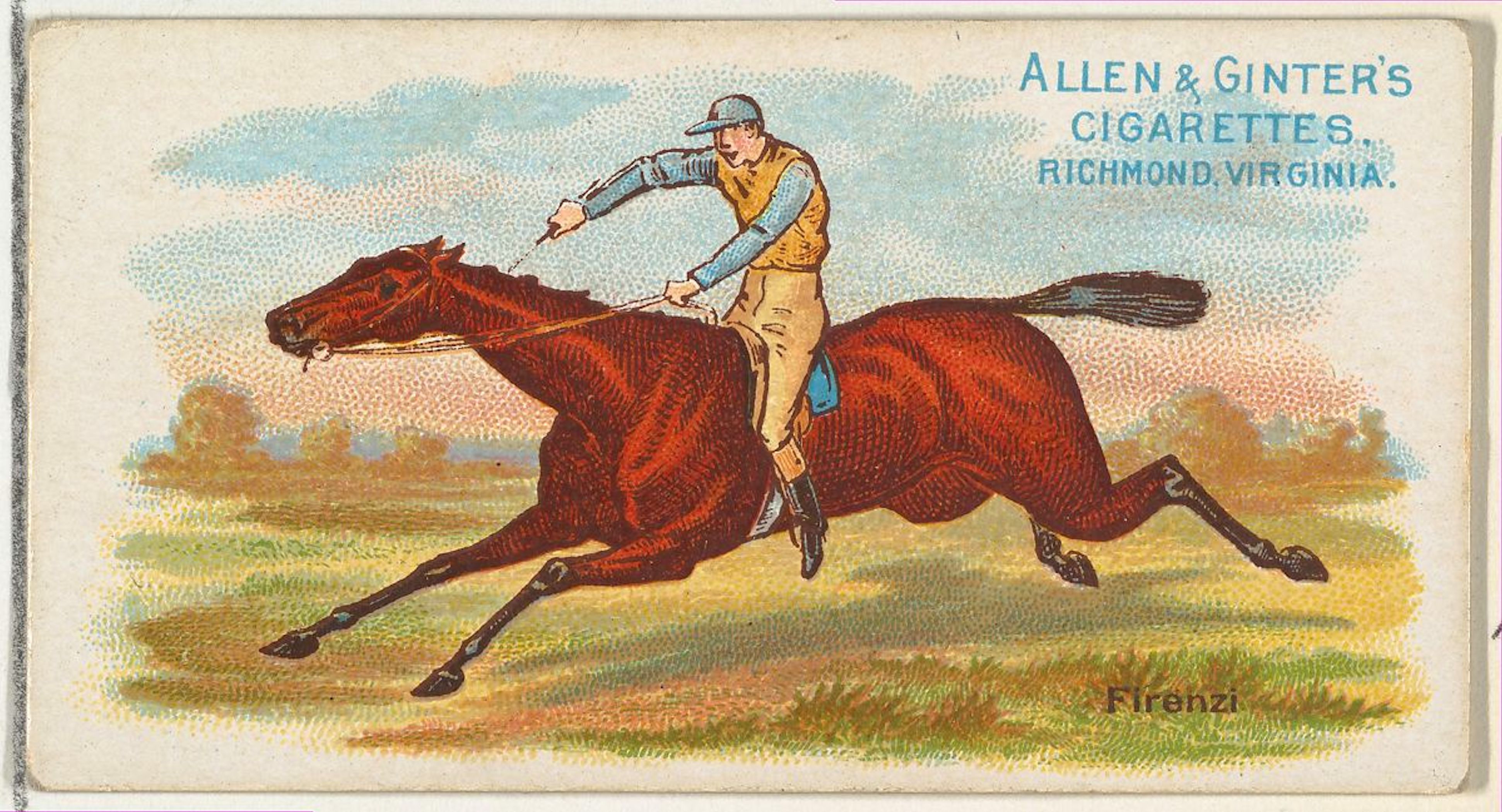 Firenzi, from an 1888 Allen & Ginter card