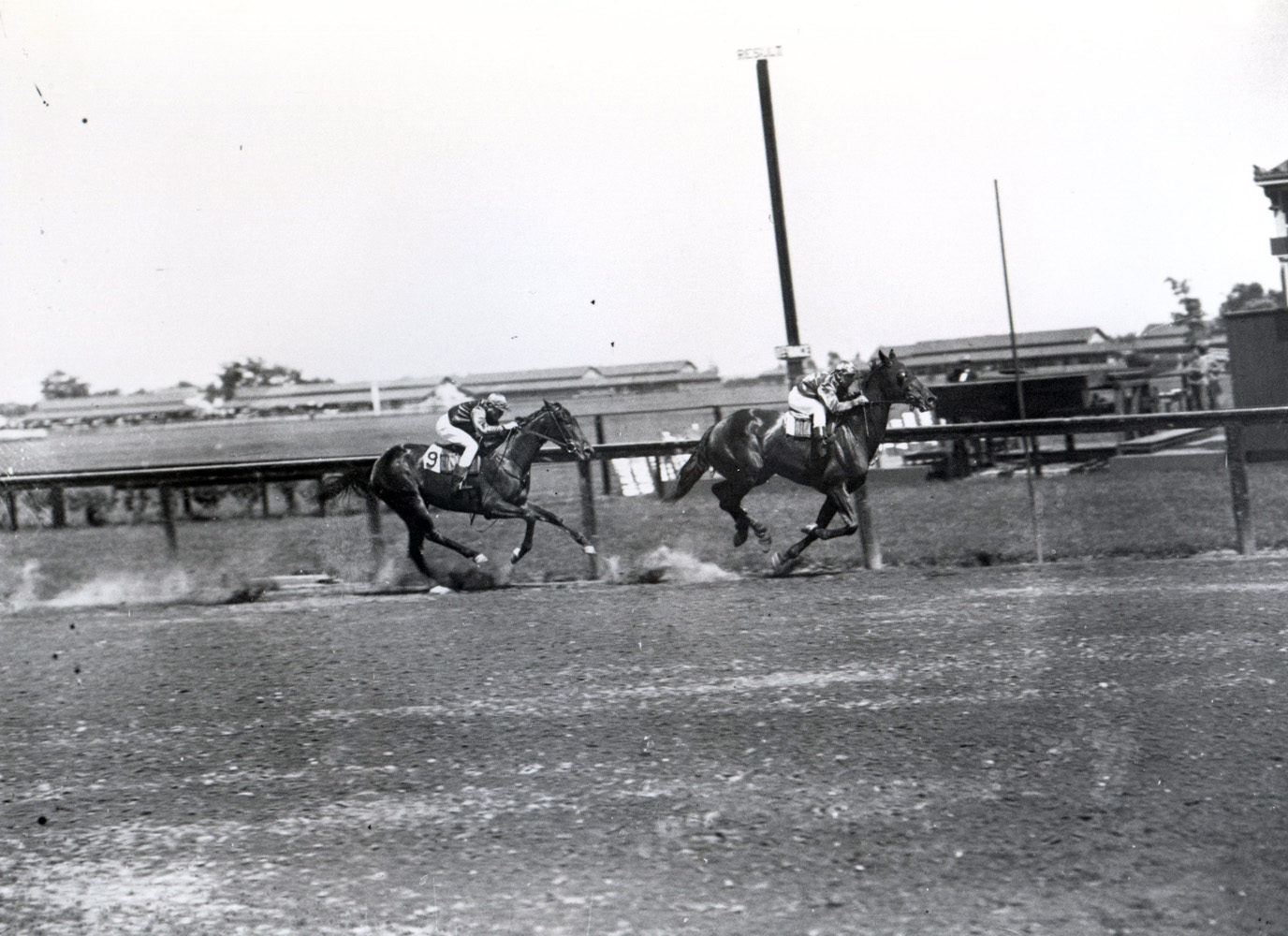 Roseben (Joe Notter up) winning the Sysonby Handicap at Sheepshead Bay, June 1908 (Keeneland Library Cook Collection/Museum Collection)