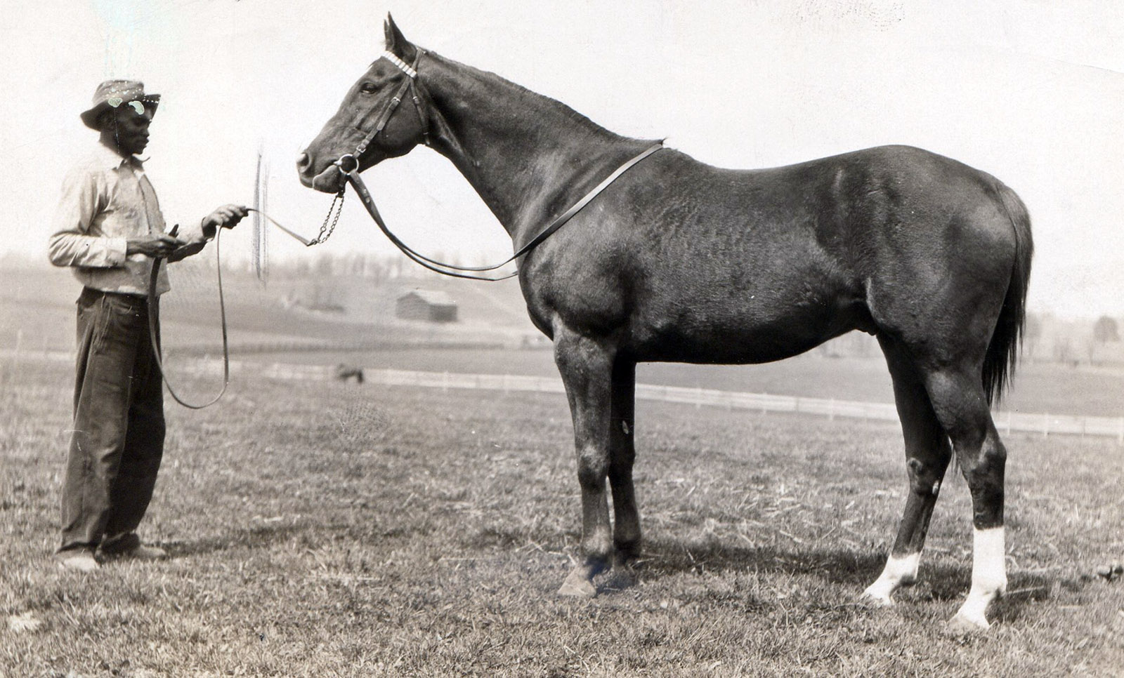 Sarazen in retirement at Brookdale Farm in 1930 (L. S. Sutcliffe/Museum Collection)