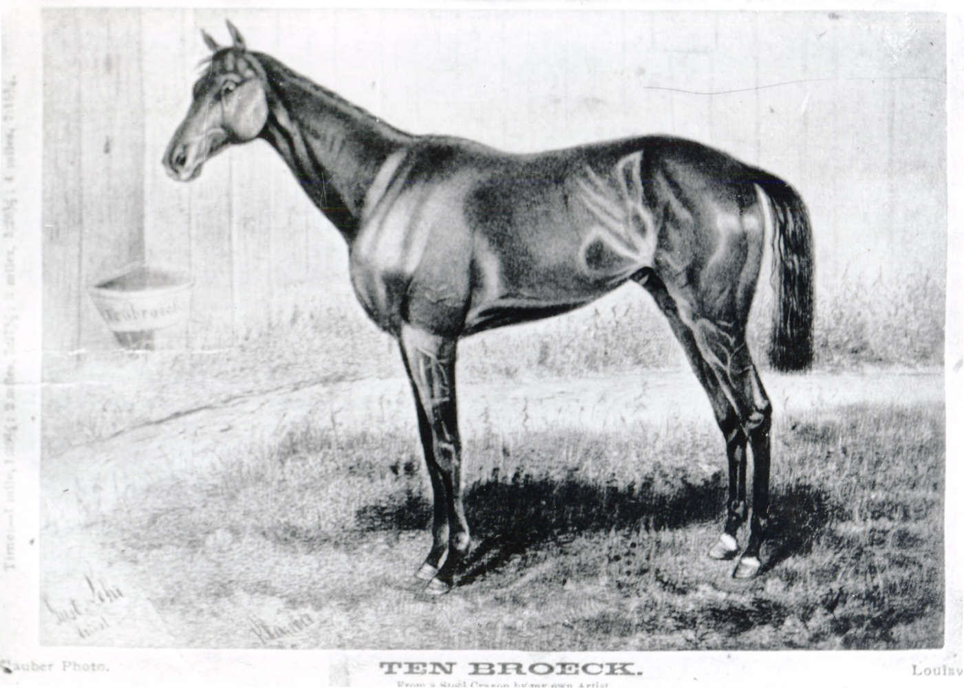 Portrait of Ten Broeck (Keeneland Library McClure Collection/Musuem Collection)