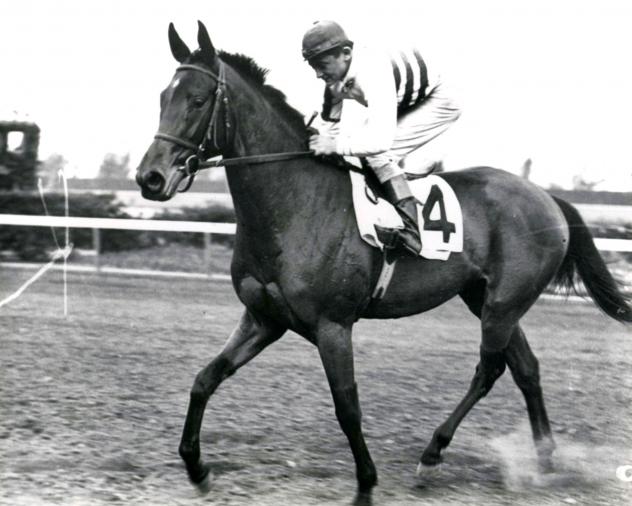 Black Helen with B. Meade up (The BloodHorse/Museum Collection)