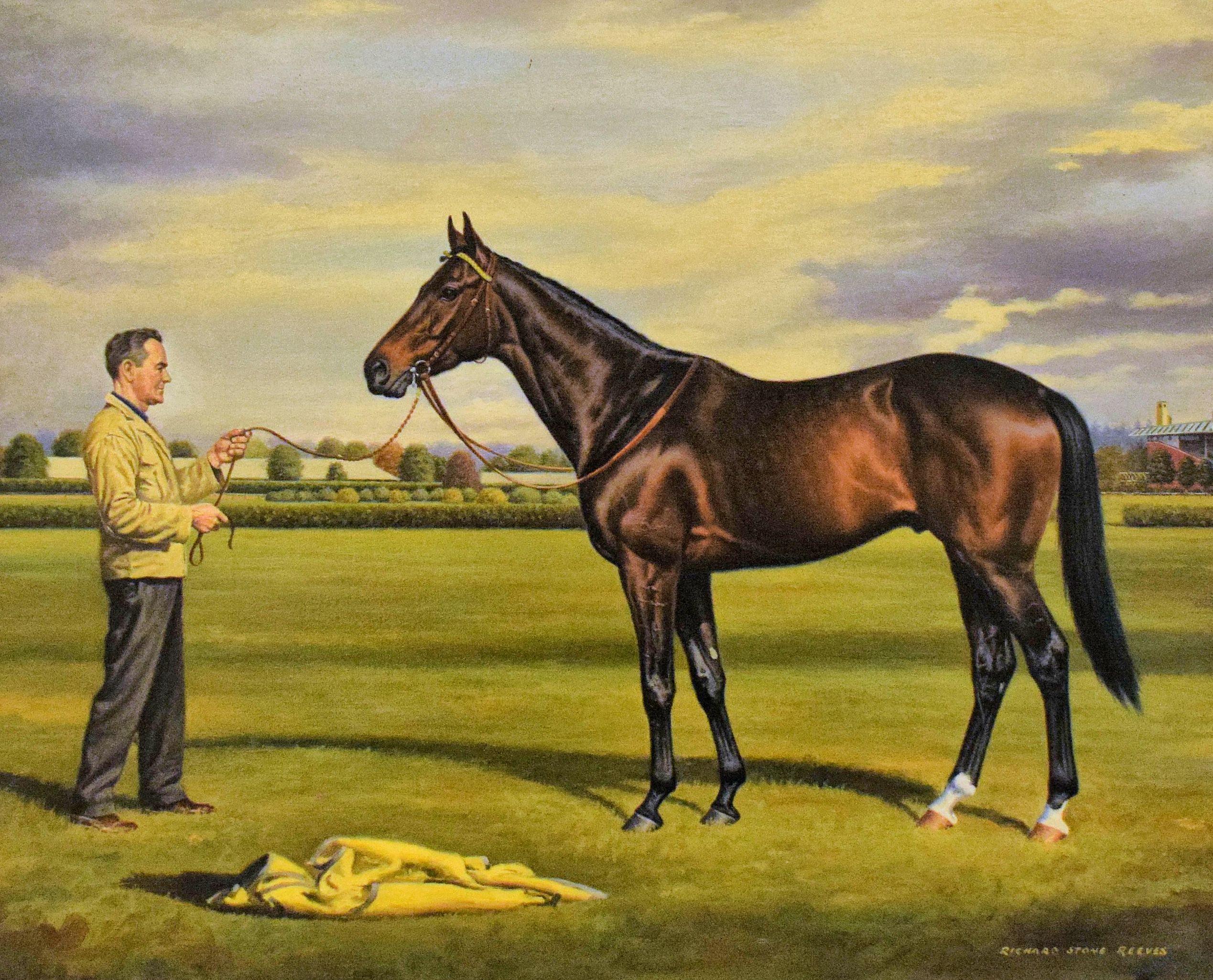 Painting of Kelso by Richard Stone Reeves (Museum Collection)