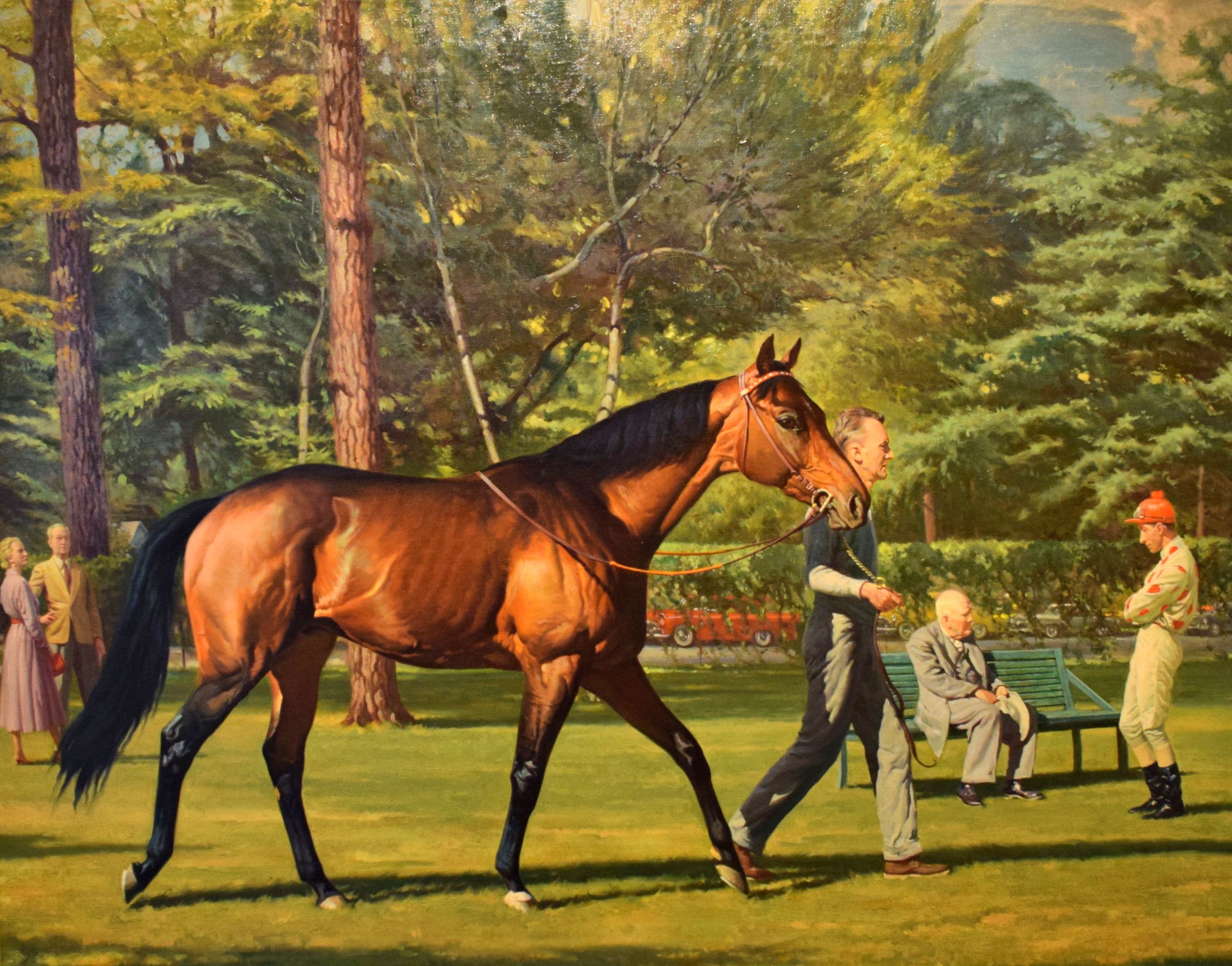 Painting of Nashua by William Smithson Broadhead, 1955 (Museum Collection)