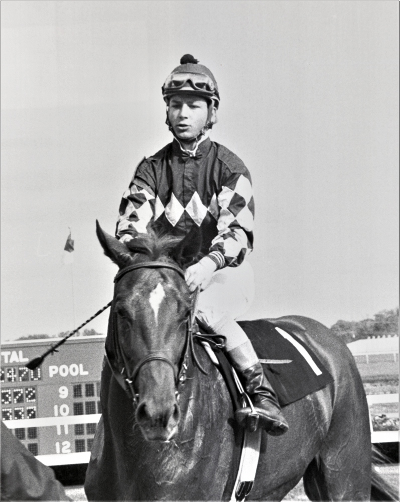 Chris Antley in December 1985 (Keeneland Library Thoroughbred Times Collection)