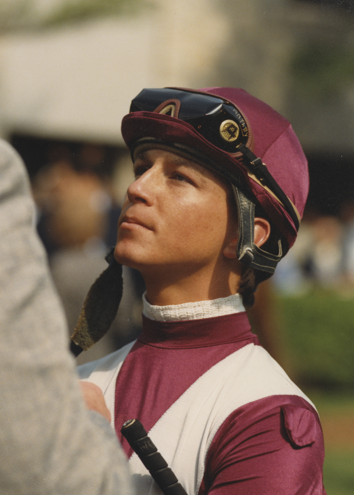 Chris Antley at Keeneland for the Spring 1989 meet (Keeneland Association Bill Straus)