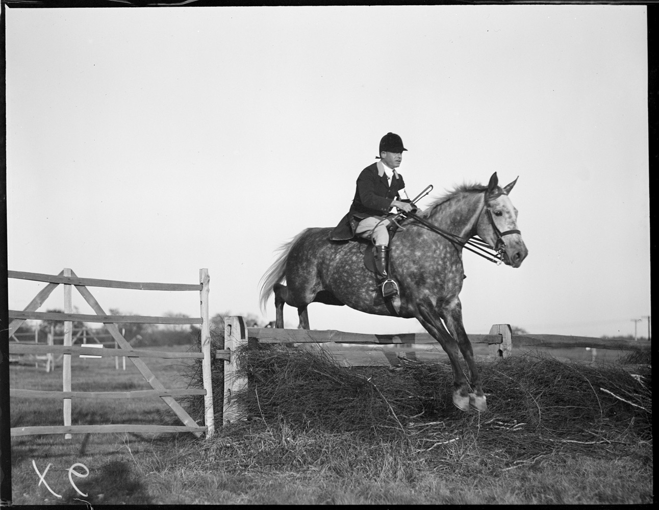 Bayard Tuckerman, Jr. at the Myopia Hunt, 1933 (Courtesy of the Boston Public Library, Leslie Jones Collection)