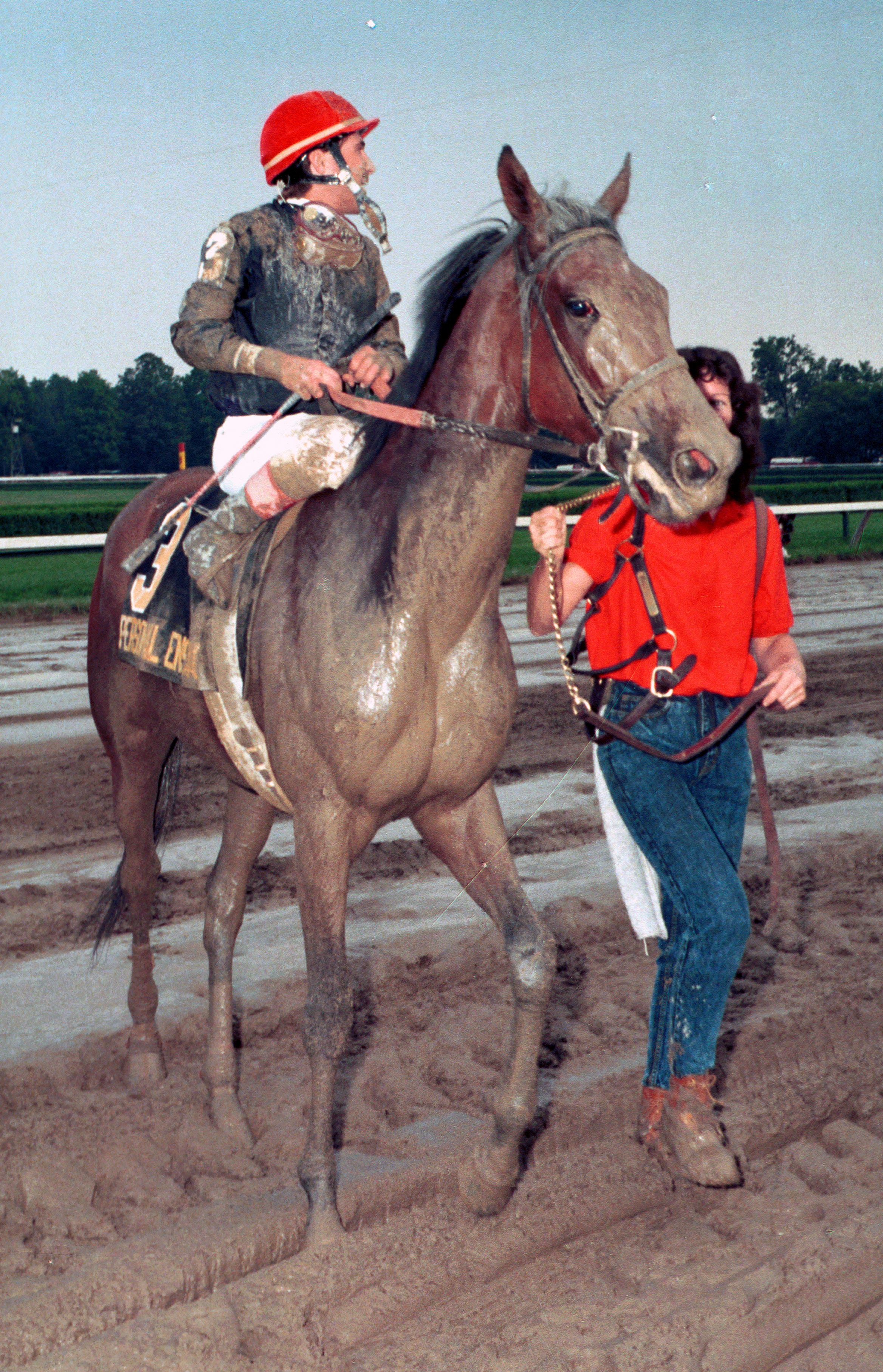 Randy P. Romero aboard Personal Ensign (Barbara Ann Giove Coletta)