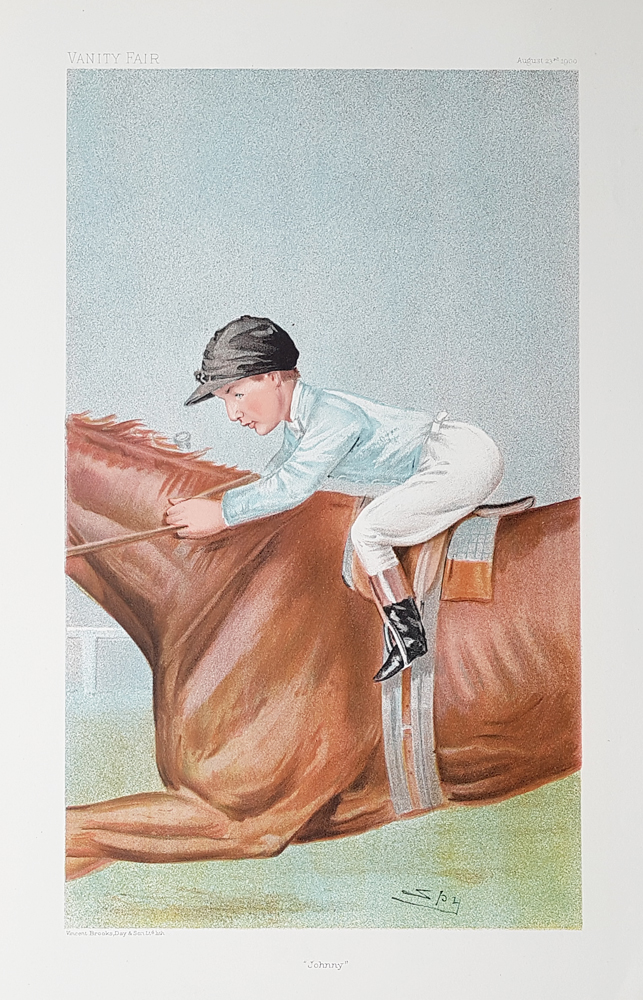 Vanity Fair print featuring John Reiff, August 23, 1900 (Museum Collection)