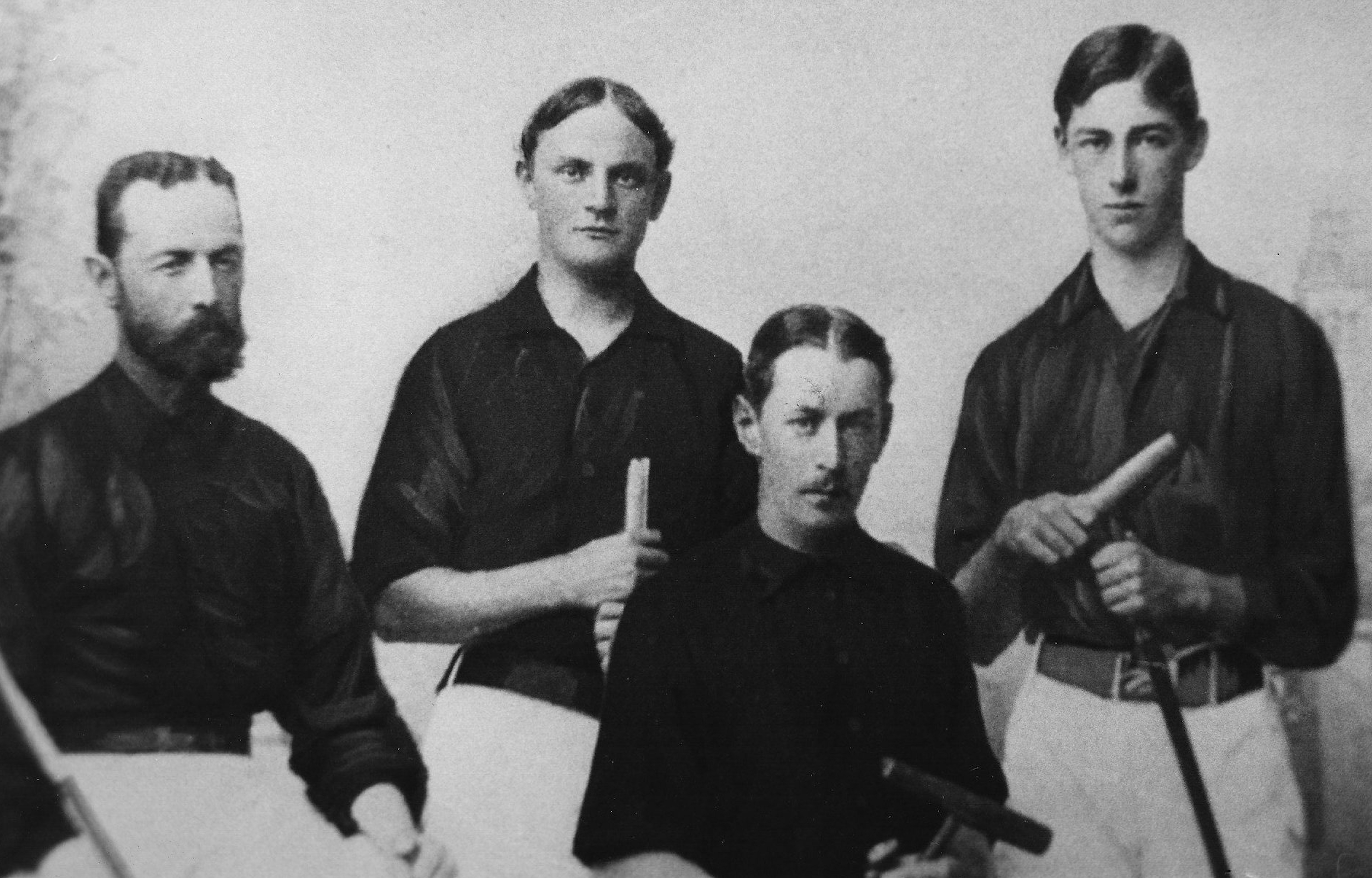 Harry Payne Whitney, far right (Museum of Polo and Hall of Fame)