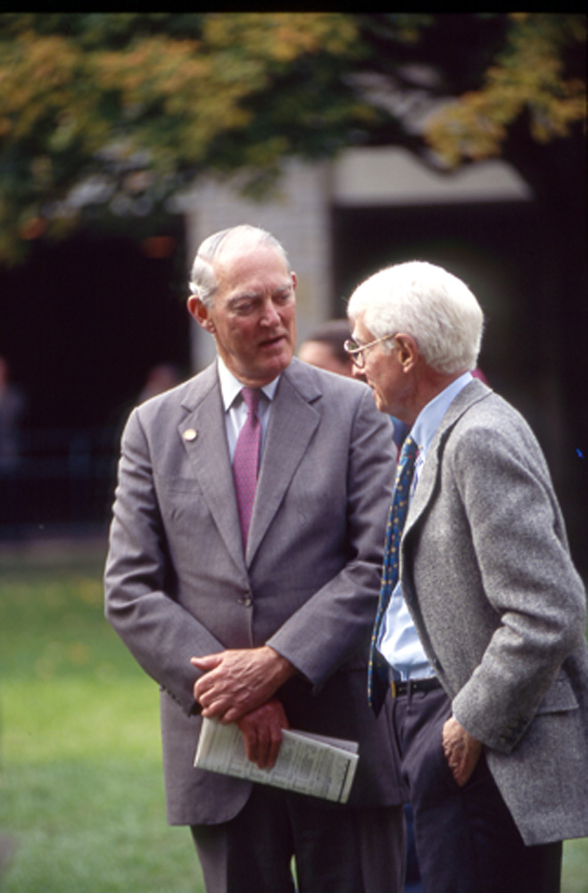 Ted Bassett and William T. Young (Keeneland Association)