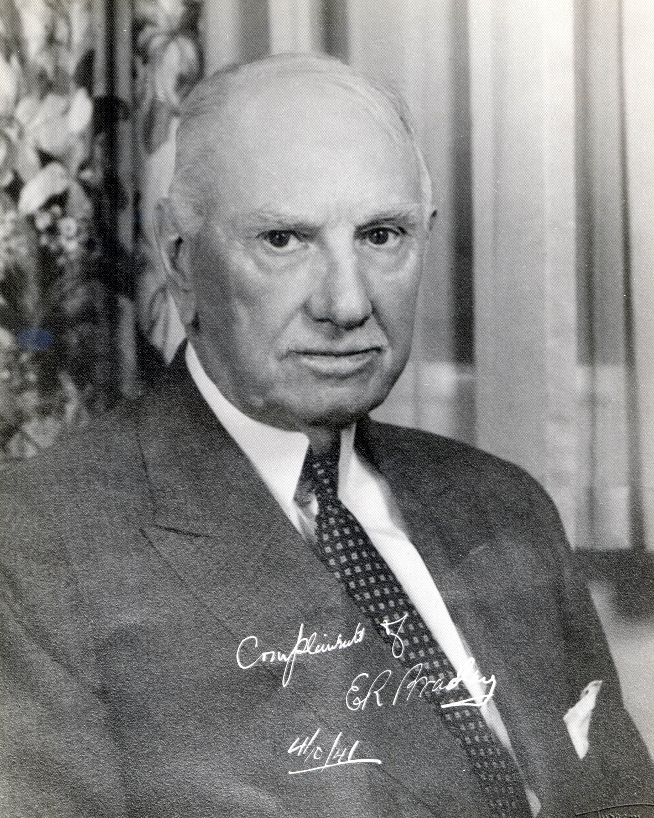 Portrait of E. R. Bradley, 1941 (Museum Collection)