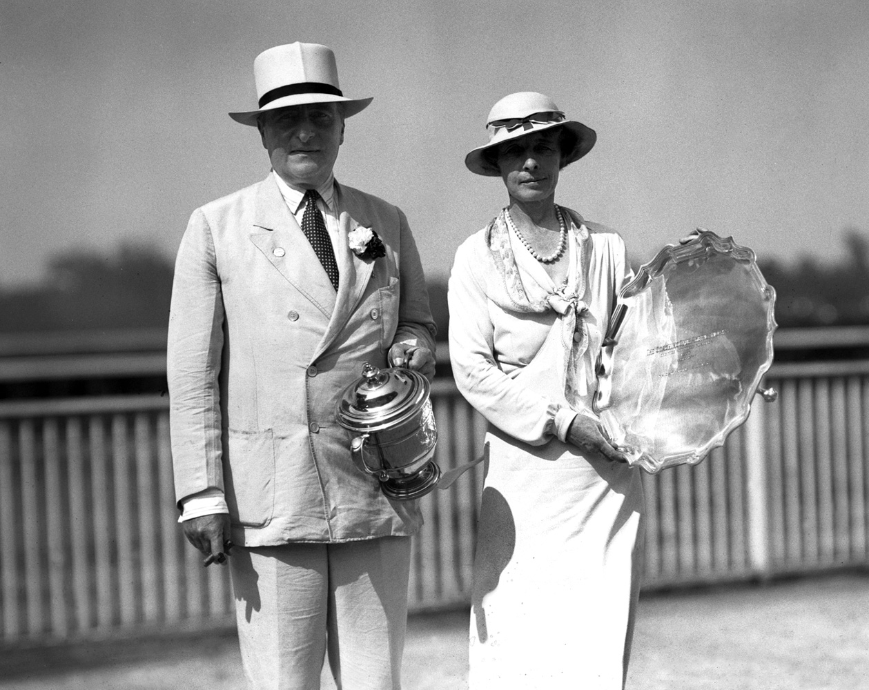 Ogden Mills and Gladys Mills Phipps (Keeneland Library Cook Collection)