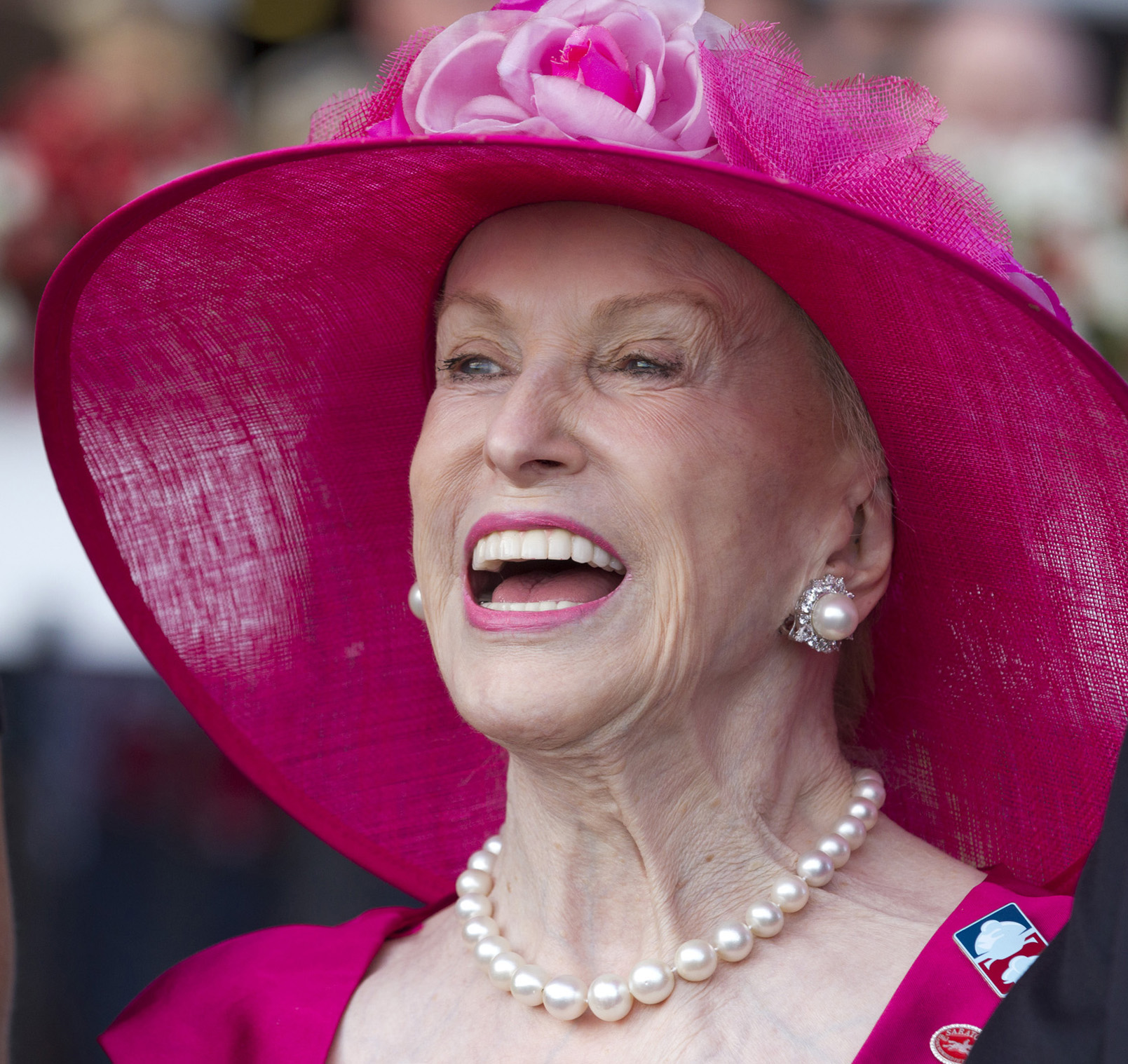 Marylou Whitney at Saratoga, August 2013 (Barbara D. Livingston)