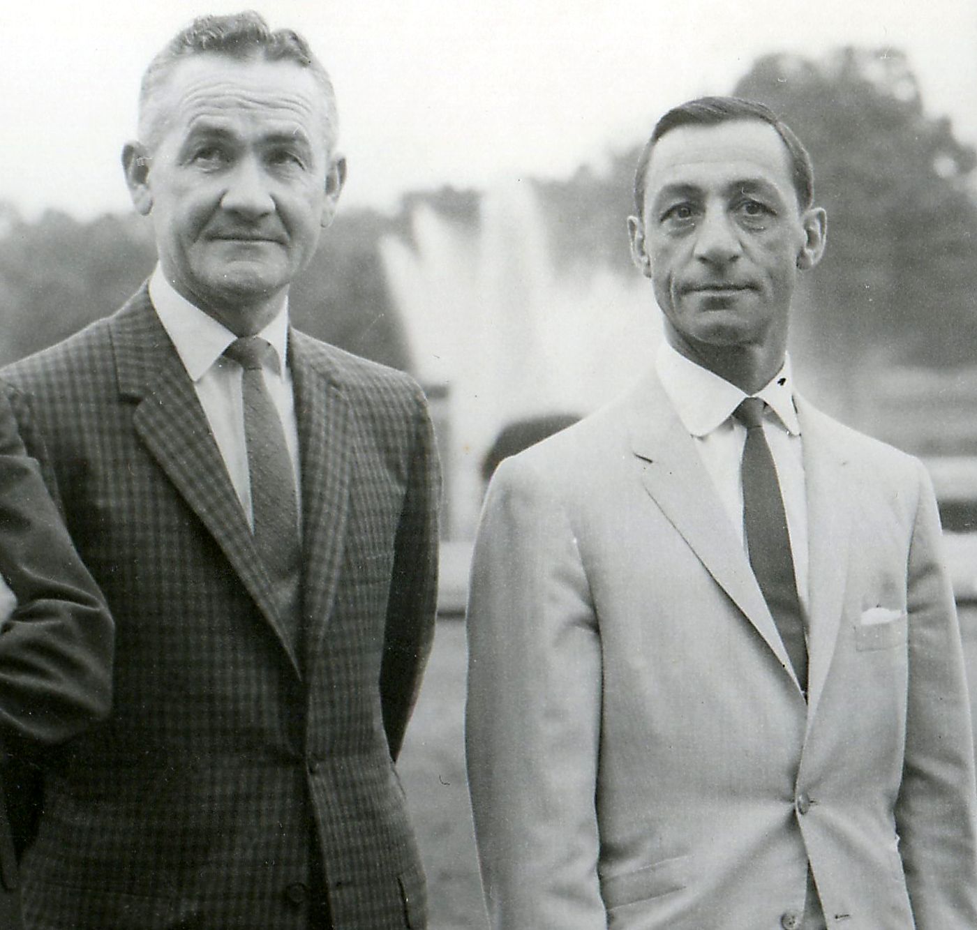 Carl Hanford and Eddie Arcaro (Museum Collection)