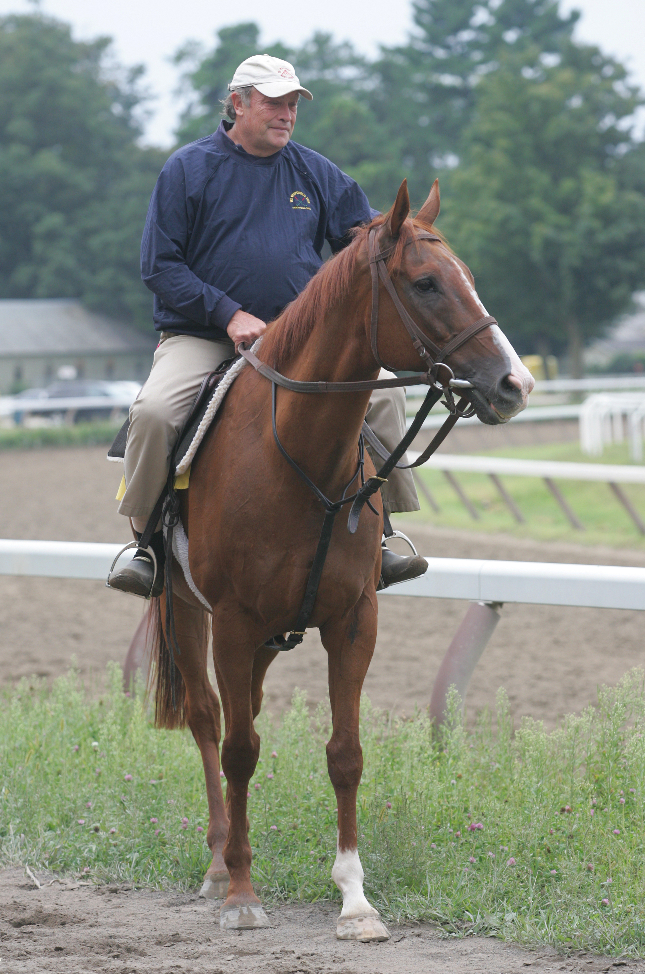 Tom Voss and John's Call on the track (Tod Marks)