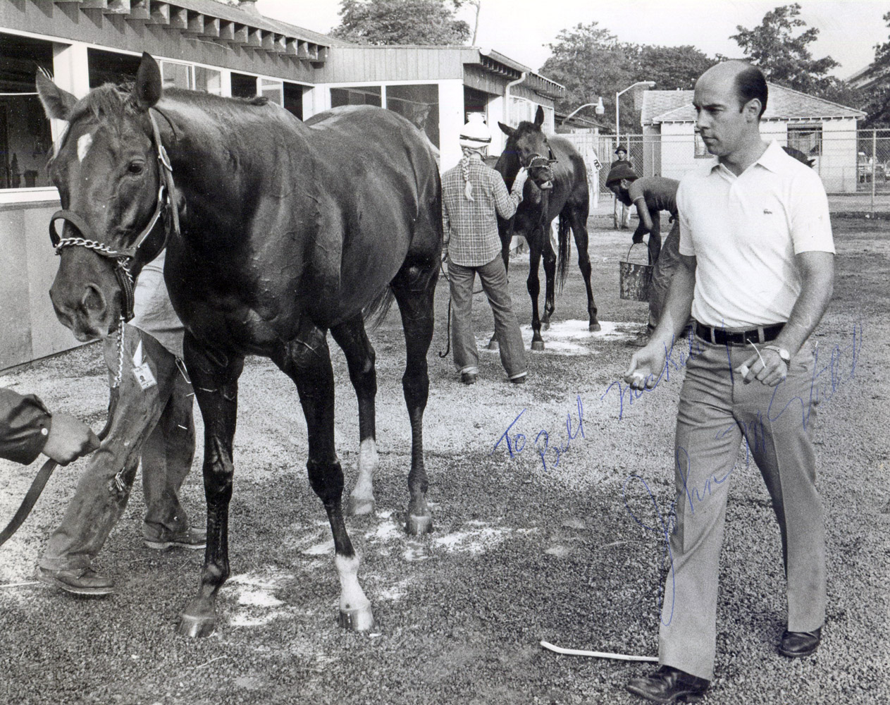 John Veitch and Alydar (Museum Collection)