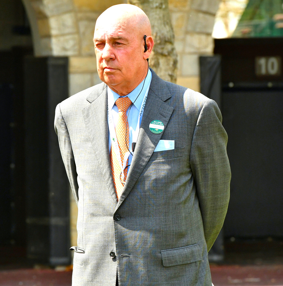 John Veitch at Keeneland, April 2018 (Brien Bouyea)